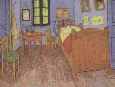 Vincent Van Gogh The Artist's Bedroom at Arles (mk12) oil painting picture